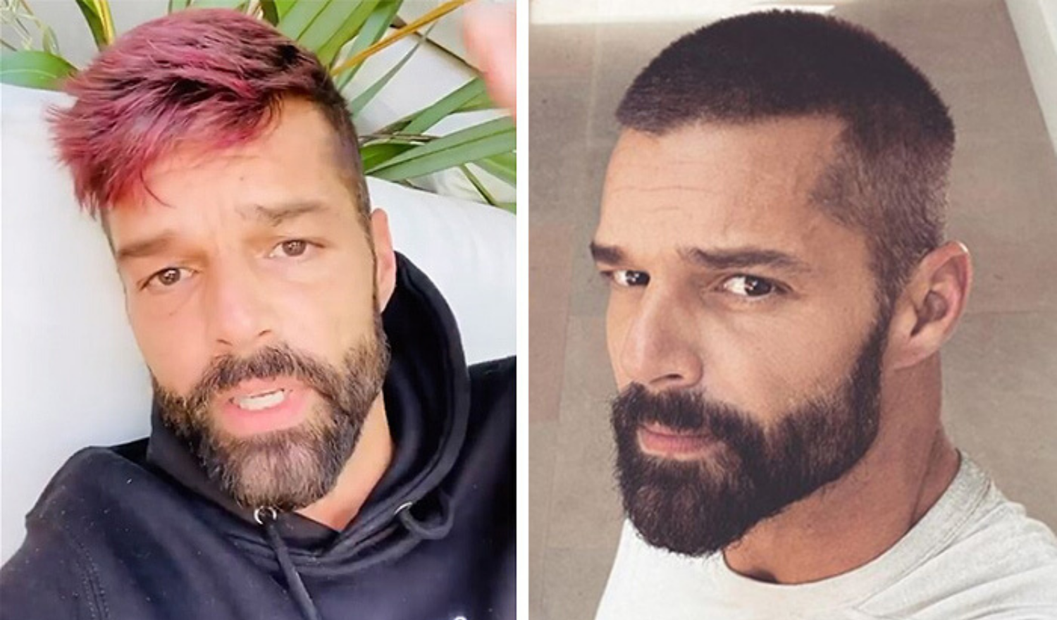 Ricky Martín se inspira en uno de sus hijos y cambia su look bild Foto