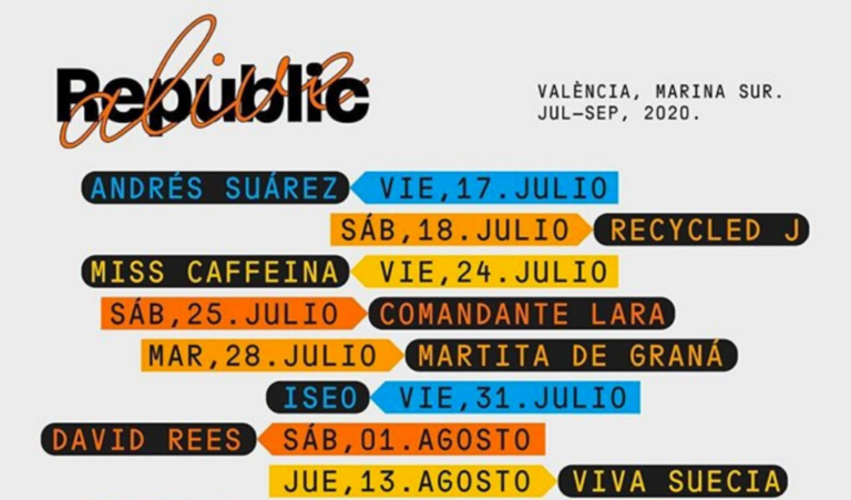 Se anuncian los conciertos en Valencia del ‘Viva La Vida Festival’