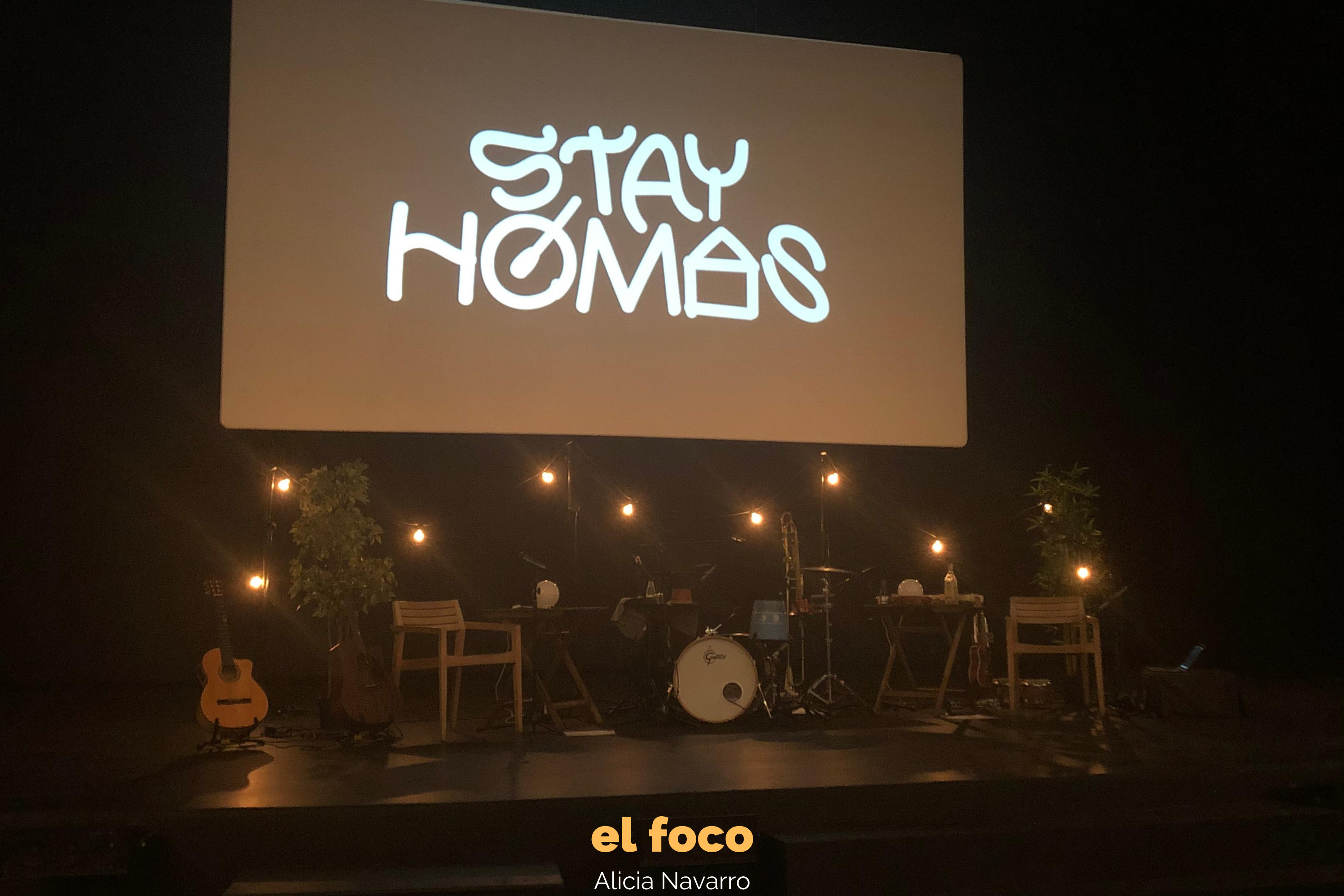 Foto del escenario de Stay Homas, festival de cine de Málaga