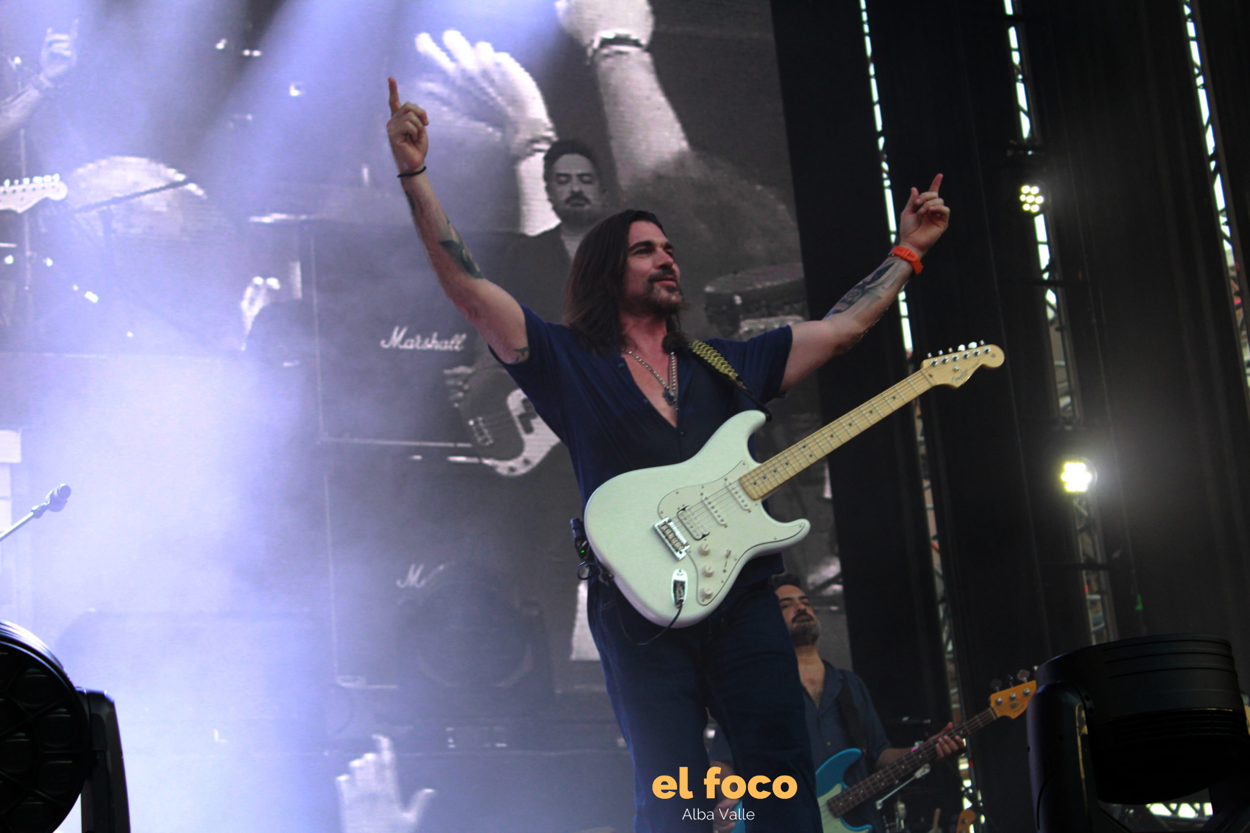 Juanes durante su actuación en el Neox Music Day de Valencia. Foto: Alba Valle.