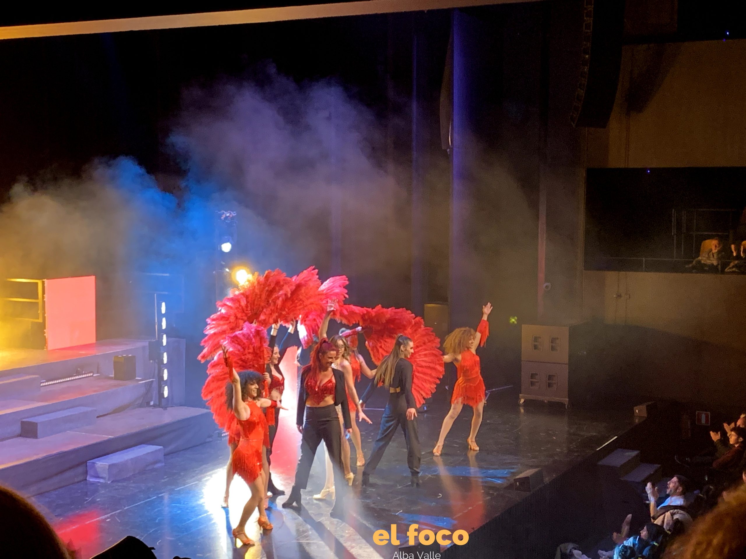 El elenco de 'The Divas Show' durante su espectáculo en La Rambleta. Foto: Alba Valle.
