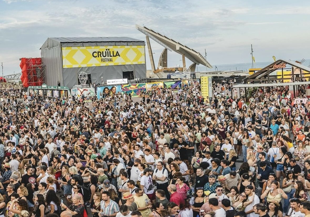 El público estuvo súper entregado durante los 4 días del Festival Cruïlla / Fuente: @cruillafestival (Instagram)