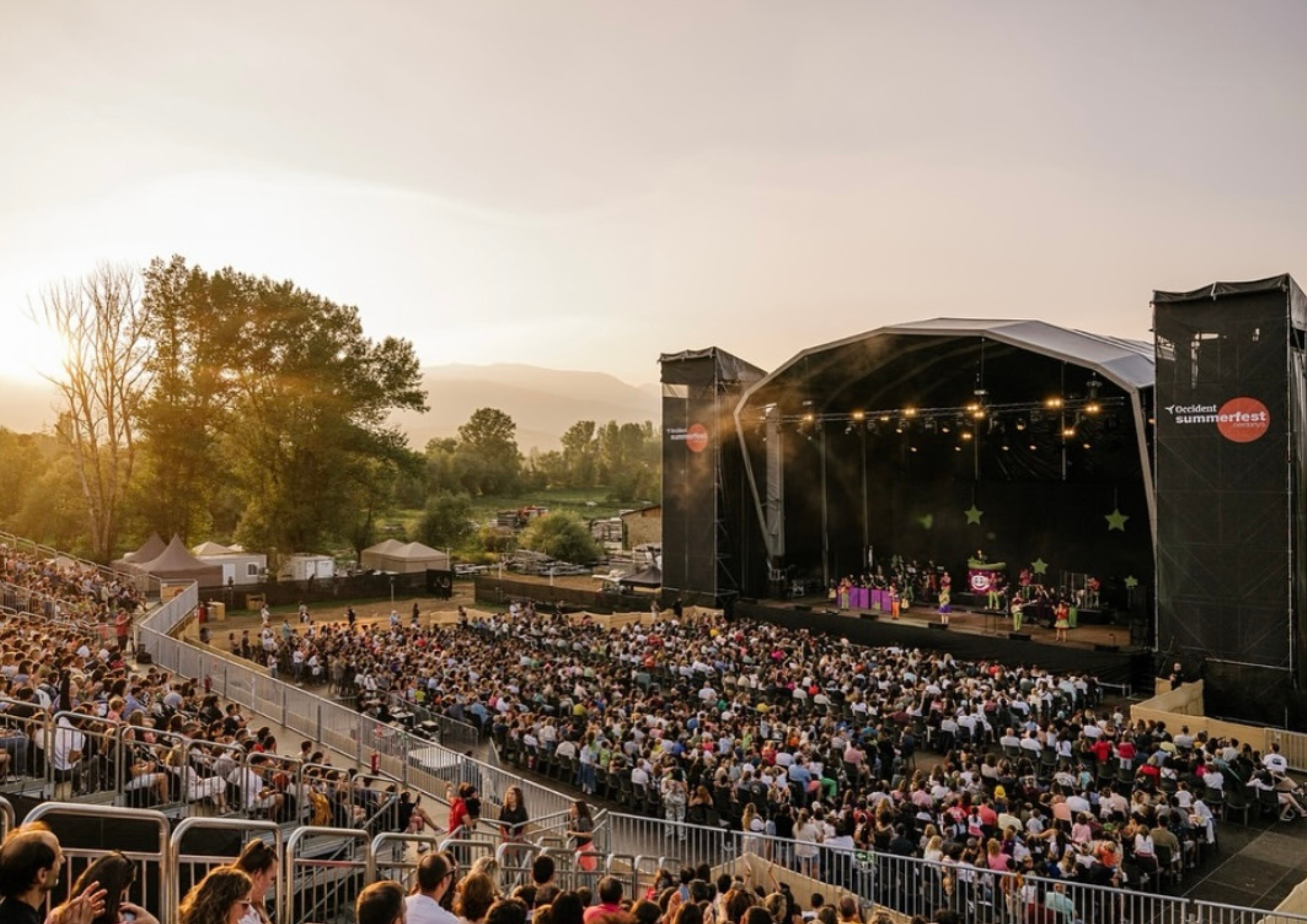 Fotografía Promocional De Nil Moliner En El Festival Occident Summerfest De La Cerdanya 2025 / Fuente @HaroldAbellán (Instagram)
