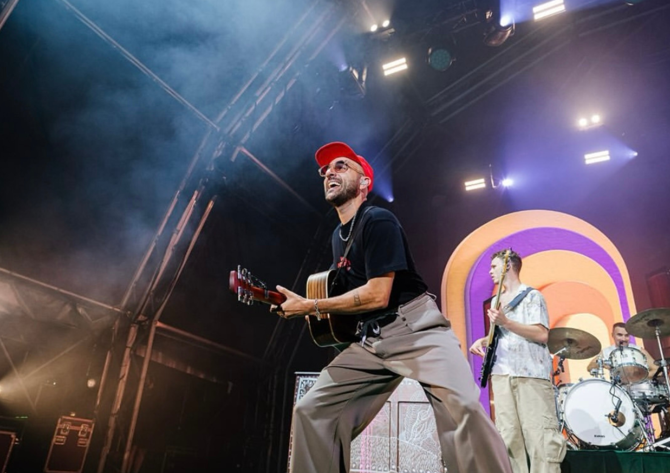 Fotografía Promocional De Nil Moliner En El Festival Occident Summerfest De La Cerdanya 2025 / Fuente @HaroldAbellán (Instagram)