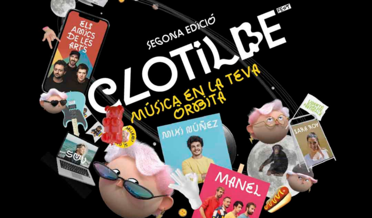 Miki Núñez, Sara Roy, Suu, Els Amics de les Arts y Manel juntos en el cartel del ‘Clotilde Fest’