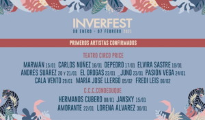 INVERFEST 2021: Conoce a los artistas del mejor festival del invierno