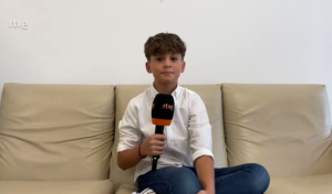 Carlos Higes Eurovision Junior 2022