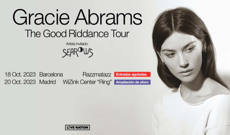 La gira de Gracie Abrams pasa por España