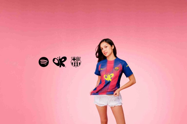 El Barça presenta su camiseta para El Clásico con Olivia Rodrigo como protagonista